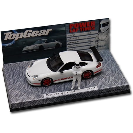 Minichamps 1/43 Porsche 911 GT3 RS Top Gear Power Laps Time: 1.22.3