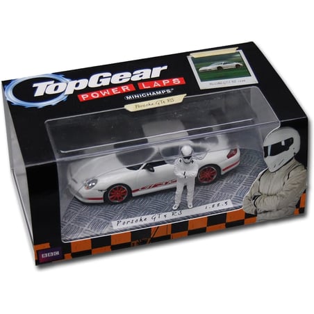 Minichamps 1/43 Porsche 911 GT3 RS Top Gear Power Laps Time: 1.22.3