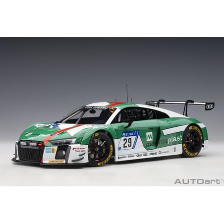 1:18 Audi R8 LMS 24HR Nurburgring 2017 No.29 Winner Drivers: K.Can Der Linde/C.Mies.C.De Phillippi/M.Winkelhock (AUTOart)