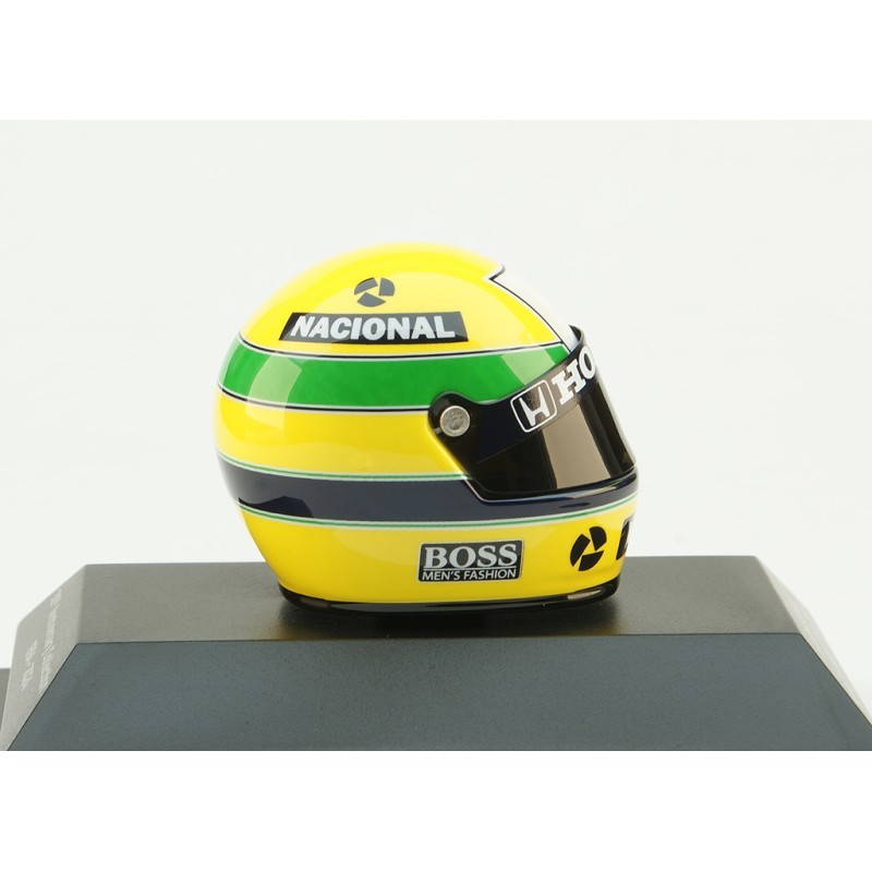 Minichamps 1/8 Ayrton Senna Helmet McLaren Honda Marlboro No.12 F1