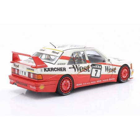 WERK83 1/18 Mercedes Benz 190E 2.5-16 Evo II Νο.7 DTM 1991 Kurt Thiim