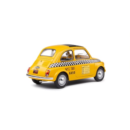 Solido 1/18 Fiat 500 TAXI NYC 1965