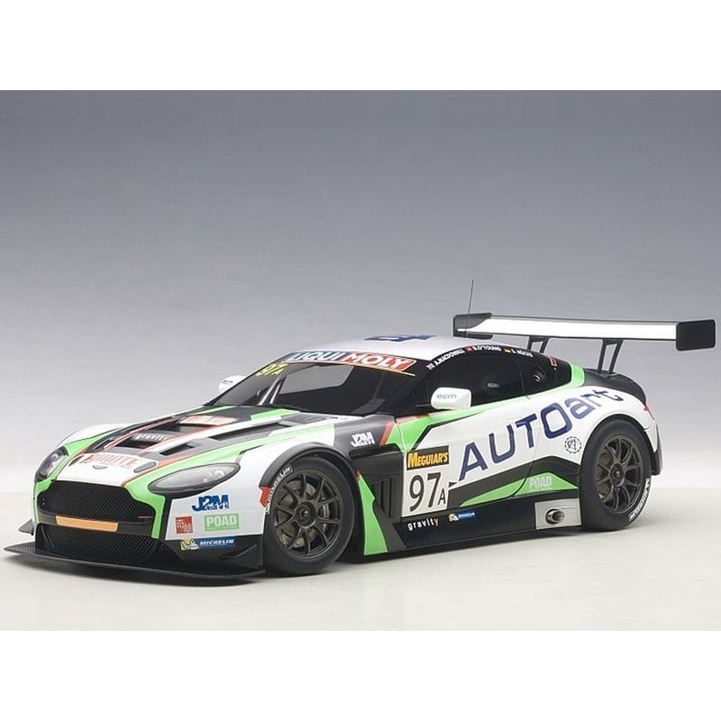 Autoart 1/18 Aston Martin V12 Vantage Bathrust 12 Hours Race 2015- No.97 A.Macdowall/D.O'Young/S.Mucke