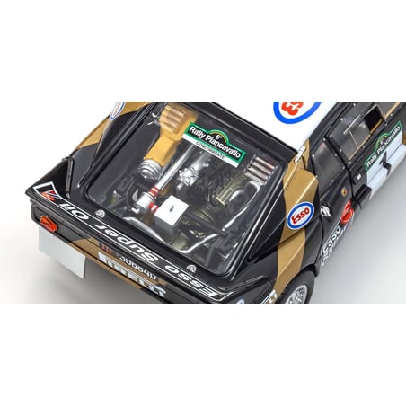 Kyosho 1/18 Lancia Rally 037 1985, Winner Rally Piancavallo, No.1, F.Tabaton / L.Tedeschini