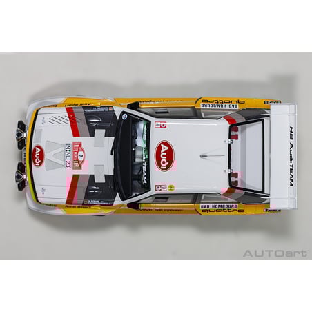 1:18 Audi Sport Quattro S1 Rally Monte Carlo 1986 W. Röhrl/C. Geistdörfer No.2