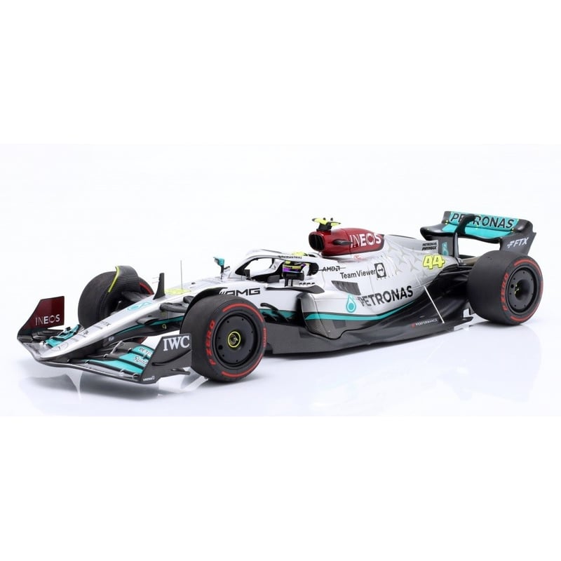 Minichamps 1/18 Mercedes AMG Petronas F1 W13 E Performance Formula One Team No.44 Spain GP 2022 Lewis Hamilton