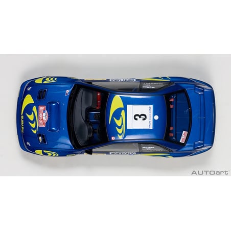 Autoart 1/18 Subaru Impreza WRC 1997 No.3 Rally Monte Carlo Colin McRae / Nicky Grist