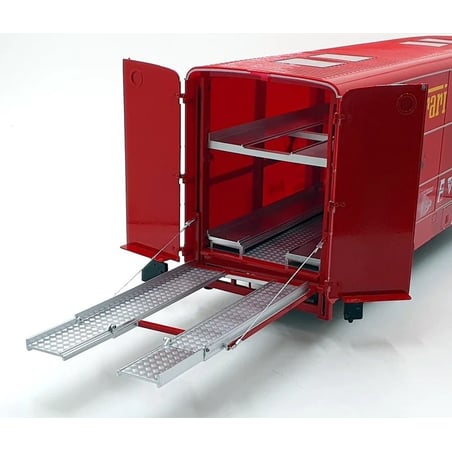 CMR 1/18 OM Fiat 150 Rolfo Scuderia Ferrari Race Car Transporter 1966
