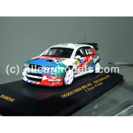 1:43 Skoda Fabia WRC- Rally Catalunya- 2006- No.18- Drivers: F.Duval / P.Pivato (IXO)