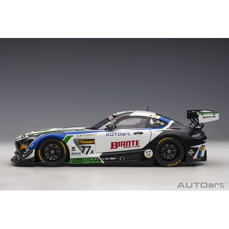 Autoart 1/18 Mercedes AMG GT3 Team Craft Bamboo Black Falcon Bathurst 12H 2019 No.77A M.Engel/L.Stolz/G.Paffett