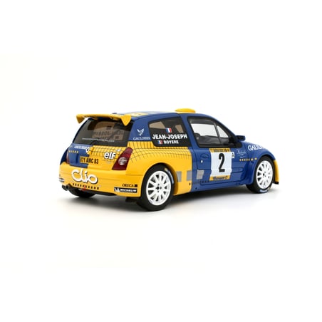 Otto Mobile 1/18 Renault Clio S1600 Barum Rally Zlin 2004
