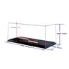 Triple9 1/18 Acrylic Single Showcase with 4 mobile LED lamps for model cars in scale 1/18 or 1/24