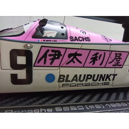 1/18 Porsche 962C No.9, 1989, Le Mans, Sachs, Blaupunkt, Joest Racing, B.Wollek/H.Stuck/J.Winter