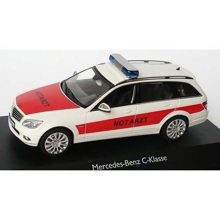 Schuco 1/43 Mercedes C Class T Model (S204) Notarzt Emergency Services 2008