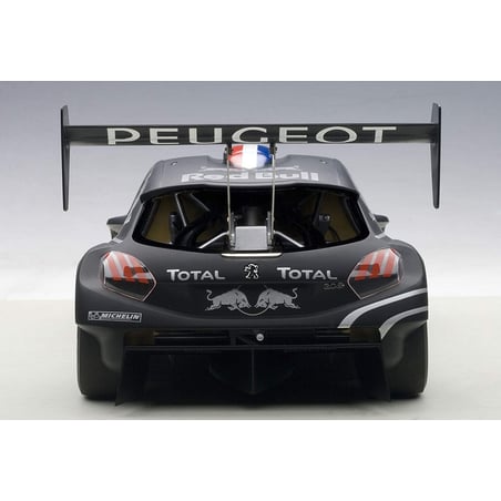 Autoart 1/18 Peugeot 208 T16 Pikes Peak Presentation Car, Red Bull 2013 Sebastian Loeb
