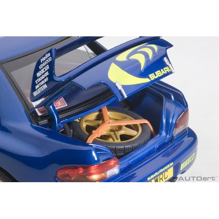 Autoart 1/18 Subaru Impreza WRC 1997 No.3 Rally Monte Carlo Colin McRae / Nicky Grist