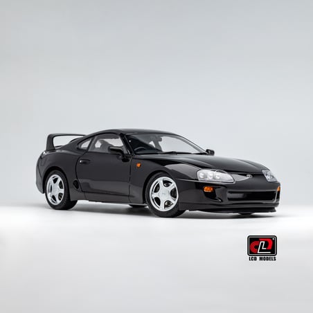 LCD Models 1/18 Toyota Supra MKIV (A80) Coupe 1993 (Car lift and key fob included)