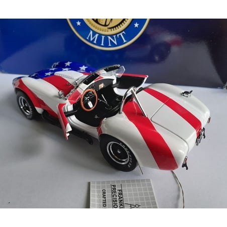 Franklin Mint 1/24 Shelby Cobra 427 S/C® Stars and Stripes
