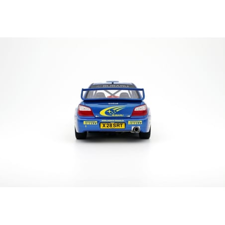 Otto Mobile 1/18 Subaru Impreza WRC (night version) No.10, Winner Rally Monte Carlo 2002 T.Makinen/K.Lindstrom