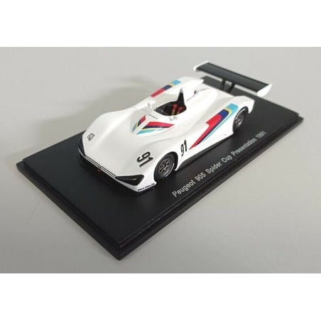 Spark 1/43 Peugeot 905 Spider Cup Presentation 1991 No.91