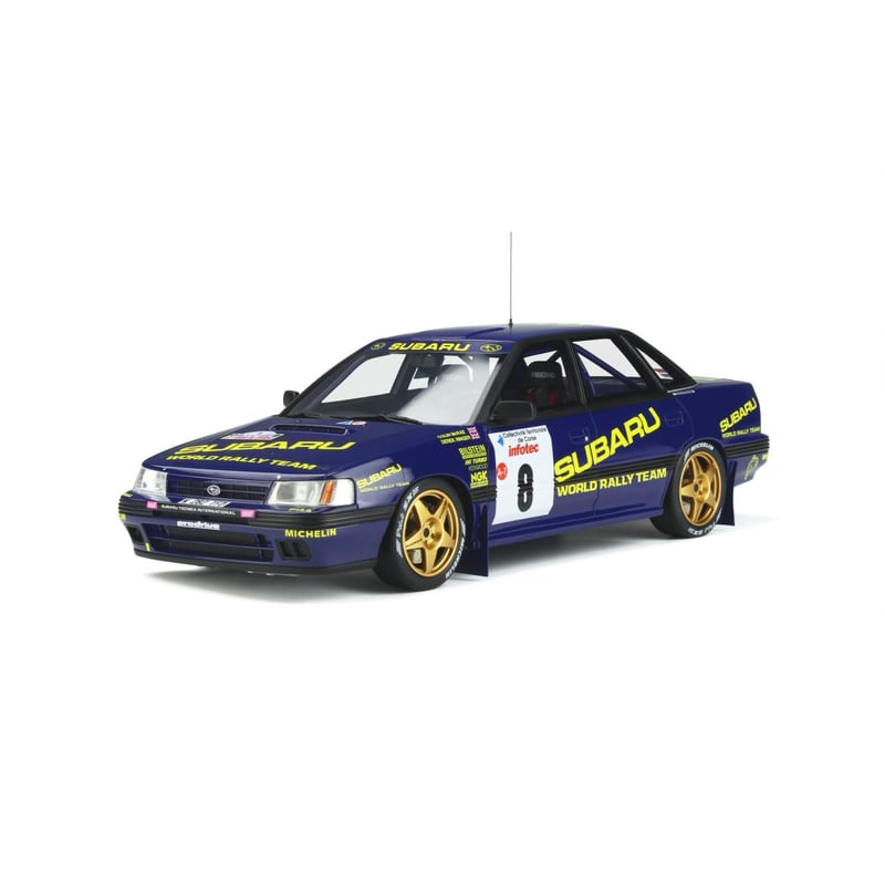 Otto Mobile 1/18 Subaru Legacy RS Gr.A 1993 No.8 Rally Tour De Corse Colin McRae /D.Ringer
