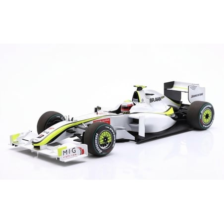 Minichamps 1/18 Brawn BGP 001 F1 No.23 Rubens Barrichello Winner Europe GP (Valencia) Formula 1 2009