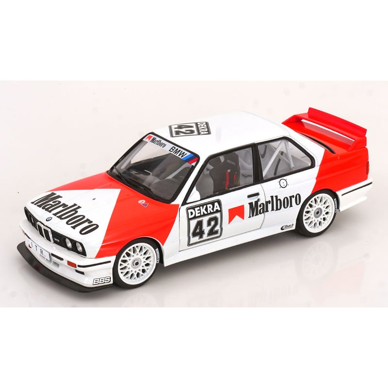 WERK83 1/18 BMW M3 (E30) Dealerteam No.42 DTM Zolder 1991 DEKRA Cor Euser