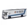 Schuco 1/18 Mercedes Benz O 317 K Race Car Transporter (Renntransporter) Team Porsche Martini Racing