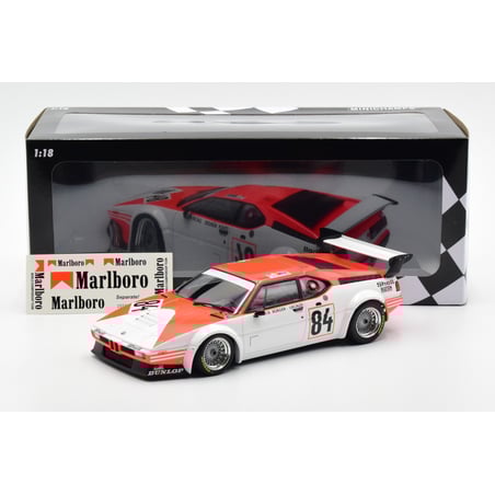Minichamps 1/18 BMW M1 24h LeMans 1980 No.84 Stuck/Bürger/Lacaud