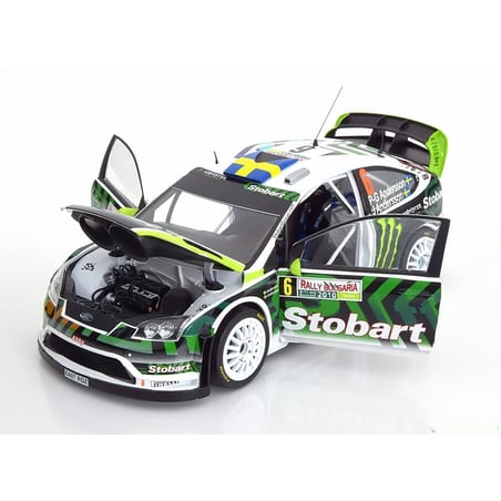 1/18  Ford Focus RS WRC 08 No.6. Rallly Bulgaria 2010 Driver P.G. Andersson/ J. Andersson