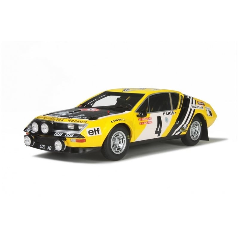 1:18 Alpine A310 1600 Groupe 4 Monte Carlo 1976 Drivers: JP Nicolas - V Laverne (Otto Mobile)