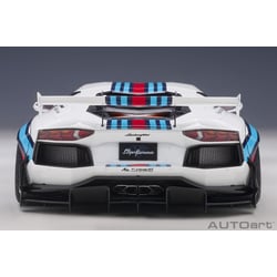 Autoart 1/18 Lamborghini Aventador Liberty Walk LB-Works Limited Edition Martini Livery