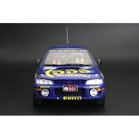 Sun Star 1/18 Subaru Impreza 555, Rallye Hong Kong - Peking, Νο.1, P.Bourne/T.Sircombe 1994