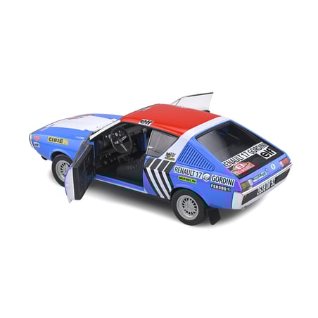 1/18 Renault 17 Gordini  Rallye Press on Regardless 1974 No.12 J.L.Therier