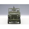1/18 Jeep Willys, 1943 U.S. Army with Trailer and Accessories