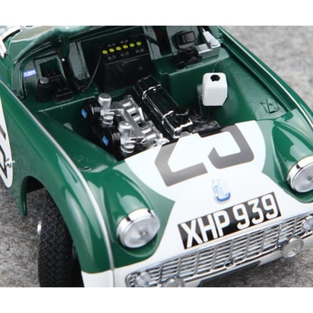 Kyosho 1/18 Triumph TR3S 1959 Le Mans No.25