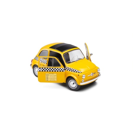Solido 1/18 Fiat 500 TAXI NYC 1965