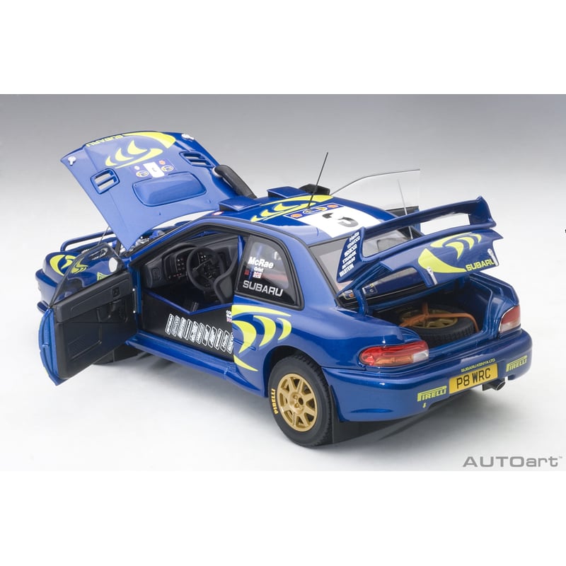 Miniature Provence Moulage – Subaru Impreza WRC – Safari 1997 – Échelle 1/43 – Résine