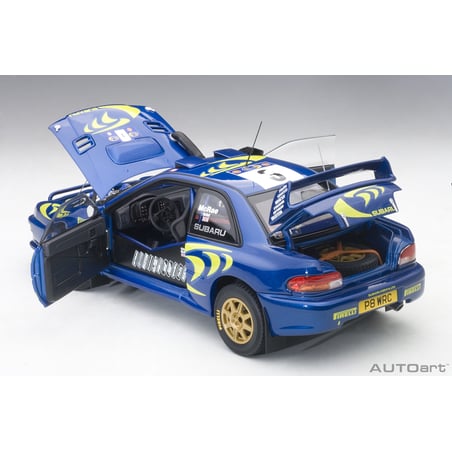 Autoart 1/18 Subaru Impreza WRC Rally of Safari 1997  No.3 C.McRae/N.Grist