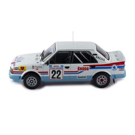 IXO 1/18 Skoda 130LR No.22 Rally Acropolis 1986 Svatopluk Kvaizar/Jiri Janecek