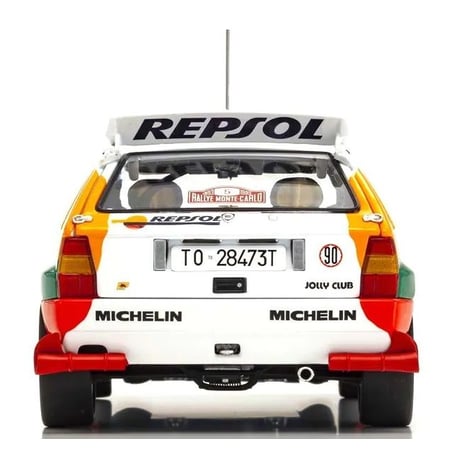 Kyosho 1/18 Lancia Delta HF Integrale 1993 Jolly Club Totip Racing Rally Monte Carlo No.5 Andrea Aghini / Sauro Farnocchia