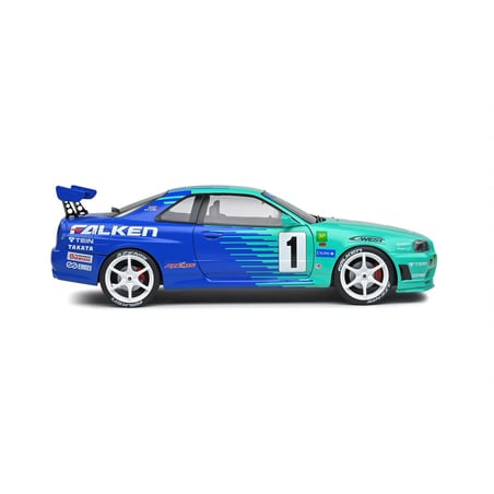 Solido 1/18  Nissan Skyline (R34) GT-R JGTC 2001 Falken No.1