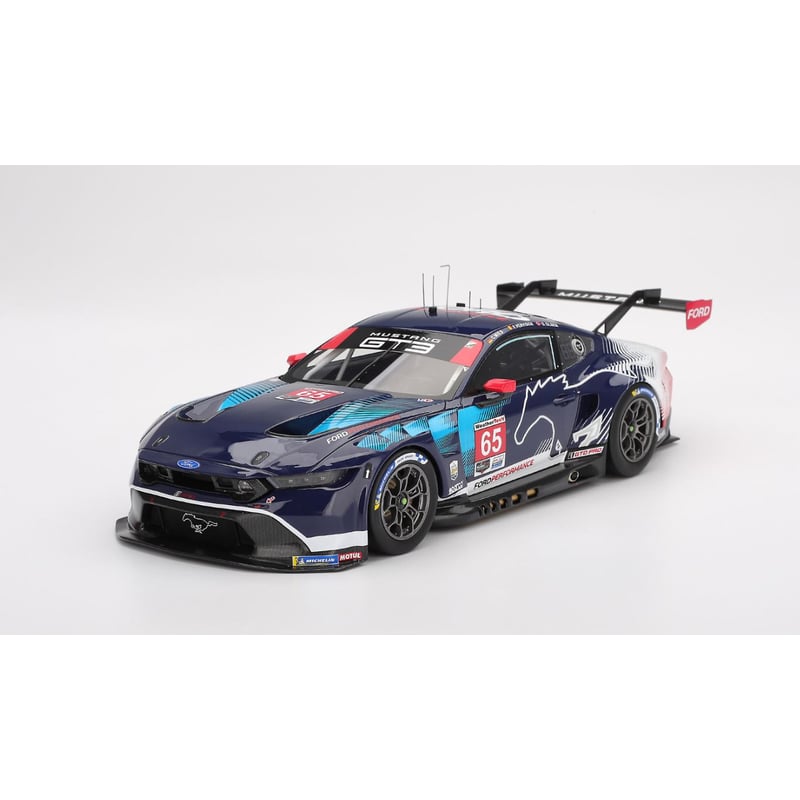 Top Speed 1/18 Ford Mustang GT3 No.65 Multimatic Motorsports 2025 IMSA Daytona 24 Hrs Class Winner C.Mies/F.Vervisch/D.Olsen