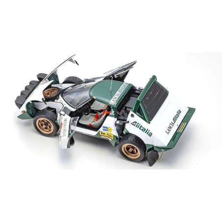 Kyosho 1/18 Lancia Stratos HF 1975 Winner Rallye San Remo No.11 1975 Night Version, Björn Waldegard, Hans Thorszelius