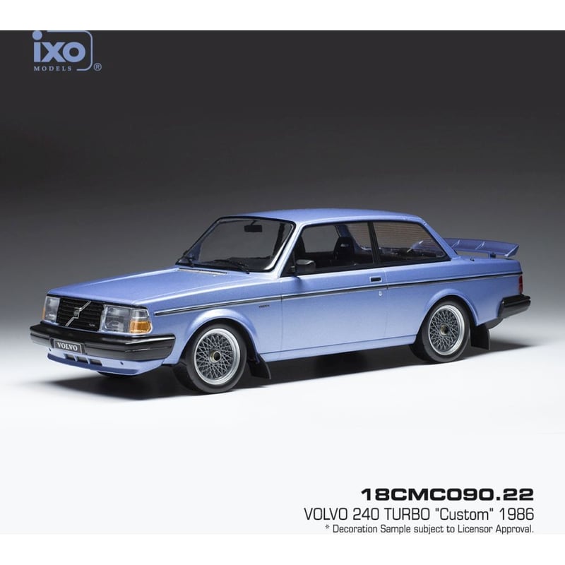 Ixo 1/18 Volvo 240 Turbo Custom 1985