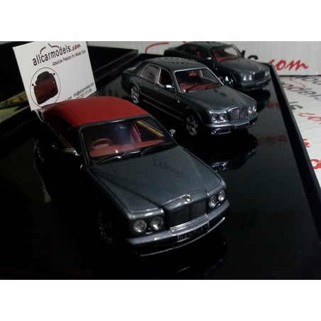 Minichamps 1/43 Set of 3 Bentleys: Bentley Azure/Bentley Arnage T/Bentley Brooklands- Limited Designer Edition