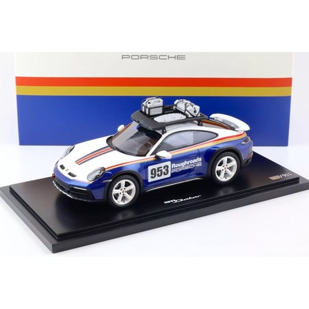 Porsche Dealer Spark 1/18 Porsche 911 (992) Dakar No.953 Roughroads Rallye Design Package