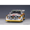 1/18 Audi Sport Quattro S1 Rally San Remo 1985 winner W. Röhrl/C. Geistdörfer No.5