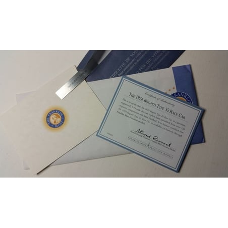 Franklin Mint 1/24 Bugatti Type 35