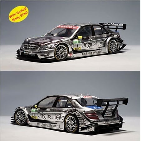 Autoart 1/18 Mercedes Benz C Class DTM 2007 No.1 Original Teile Schneider